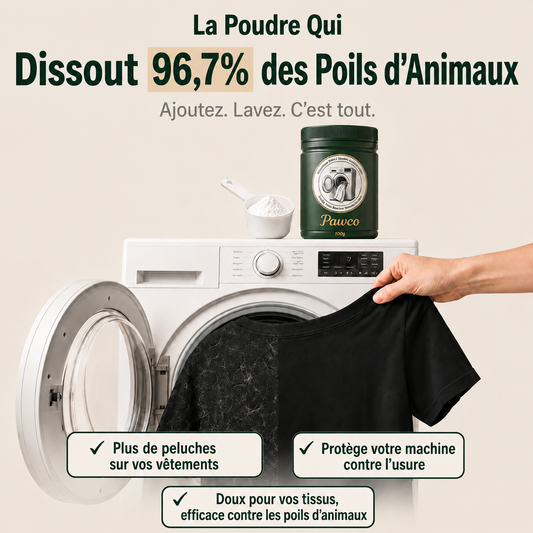 Dissolvant de poils d'animaux PawCo™